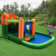 Inflatable Water Park Slide Bouncer with Splash Pool, Cannon, and Blower product