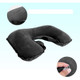 Zone Tech® Inflatable Neck Pillow Eye Mask and Earplug Set product