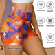 Women's Anti-Cellulite High-Waisted Tie-Dye Biker Shorts (3-Pack) product