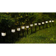 Zone Tech® Outdoor Bright Solar-Powered Light (12-Pack) product