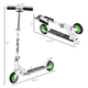 Kids' Kick Scooter One-Click Foldable Height-Adjustable with Brake product