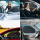 Zone Tech® Side Window Cling-on Sunshade (2-Pack) product