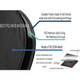 Zone Tech® Side Window Cling-on Sunshade (2-Pack) product