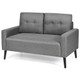 Modern Gray Upholstered 55-Inch Loveseat product