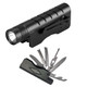 Ultra-Bright Black LED Tactical Flashlight with Multi-Foldable Tools product
