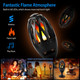 Wireless Bluetooth LED Speaker with Real Flame Torch Light Effect product