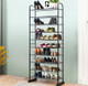 Space-Saving Metal Frame 10-Tier Shoe Organizer Rack product