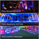 Multicolor Accent Submersible Waterproof LED Light (4-Pack) product