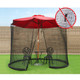 9- to 10-Foot Umbrella Table Mosquito Net Cover product