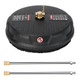 15-Inch Pressure Washer Surface Cleaner Attachment with Extension Wand product