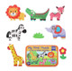 6-in-a-Box Animal Puzzle Games for Kids product