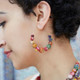 Colorful Kantha Bead Earrings product