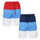 Men's Galaxy Dry Tech Active Performance Shorts for Workouts & Training (2-Pack) product