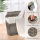 Handwoven Foldable Laundry Hamper product