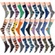 James Fiallo® Men's Premium Quality Funky Dress Socks (3- to 12-Pairs) product