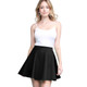 Women's Basic Stretchy Flared Casual Mini Skater Skirt product