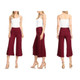 Cropped Wide-Leg Lounge Pants product