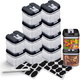 Mini 17.6 Oz Airtight Food Storage Containers (set Of 12) product