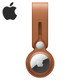 Apple® AirTag Saddle Brown Leather Loop product