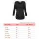 Women's Crew Neck 3/4 Sleeve Drape Dolman Top with Side Shirring product