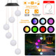 Solarek™ Solar Powered LED Ball Wind Chimes product