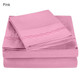 4-Piece Embroidered Brushed Microfiber Sheet Set product