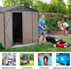 Outdoor Metal Storage Shed (7' x 7' or 10' x 8') product