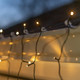 110-LED Outdoor Solar Curtain String Light (1- to 4-Pack) product