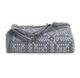 Donna Sharp® Oversized Garment Washed Cotton Jacquard Blanket product