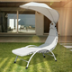 Modern Cushioned Canopy Chaise Lounge product