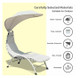 Modern Cushioned Canopy Chaise Lounge Chair  product