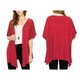 Women's Short Sleeve Open-Front Loose Kimono-Style Cardigan product