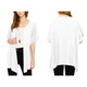 Women's Short Sleeve Open-Front Loose Kimono-Style Cardigan product