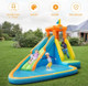 Inflatable Climbing Wall Splash Pool with Water Slide product