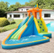 Inflatable Climbing Wall Splash Pool with Water Slide product