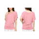 Women's Solid Short Sleeve V-Neck Dolman Top product