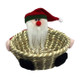 Straw Santa Candy Display Basket product