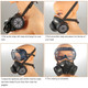 Respirator Anti-Dust Gas Mask & Anti-Fog Goggles product