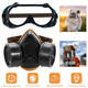 Respirator Anti-Dust Gas Mask & Anti-Fog Goggles product