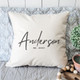 Personalized Family Established Pillow Cover product