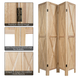 Wooden 5.6-foot 4-Panel Folding Divider product