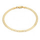 14K Gold Plated Cuban Curb Link Anklet  product