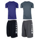 Men's 4-Piece Moisture-Wicking Performance Short Sleeve & Mesh Shorts product