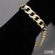 14K White or Yellow Gold Plated Bracelet product