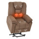 Electric Power Lift Recliner Chair with Side Pockets and Heated Massage product