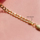 Solid 14K Gold 3mm Cuban Chain product