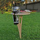 Portable Wine and Appetizer Event Table product