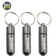 Keygear® Storage Capsule Waterproof Aluminum Case Key Chain (3-Pack) product
