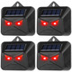 Solar Wild Animal Predator Deterrent with Red LED Lights (4-Pack) product