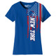 Women's Football USA Flag T-Shirt product
